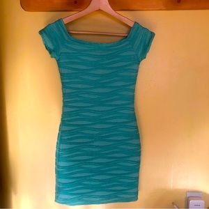 Wet Seal Green Dress size: Small fully lined excellent condition